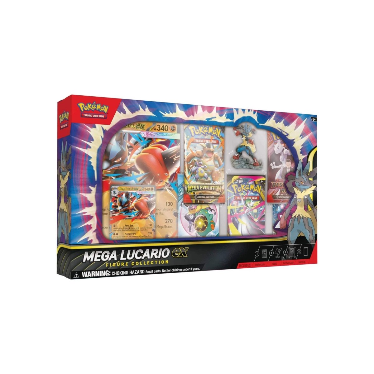Pokemon TCG: Mega Lucario ex Figure Collection - GameOn.games