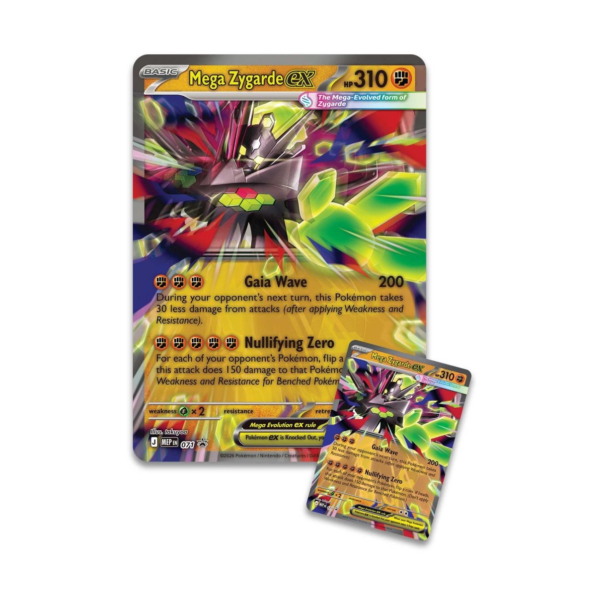 Pokémon TCG: Mega Zygarde ex Premium Collection - GameOn.games