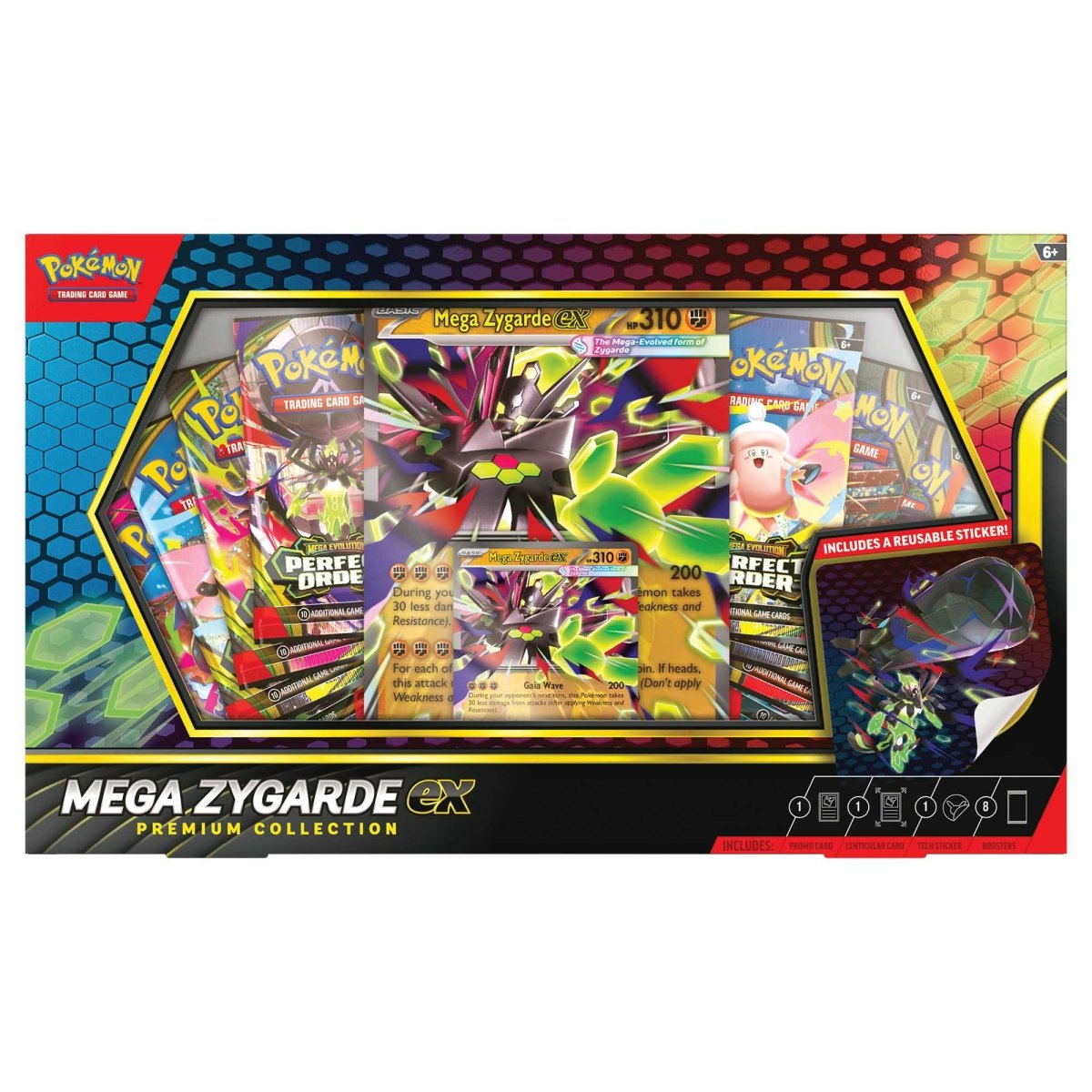 Pokémon TCG: Mega Zygarde ex Premium Collection - GameOn.games