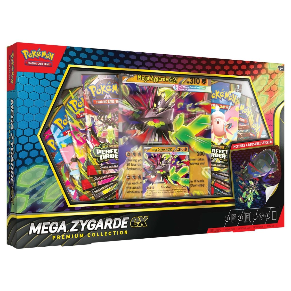 Pokémon TCG: Mega Zygarde ex Premium Collection - GameOn.games