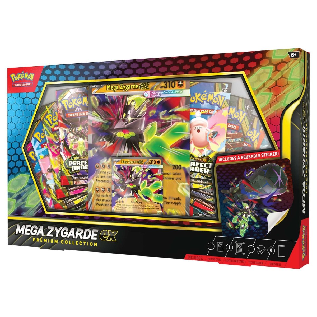 Pokémon TCG: Mega Zygarde ex Premium Collection - GameOn.games