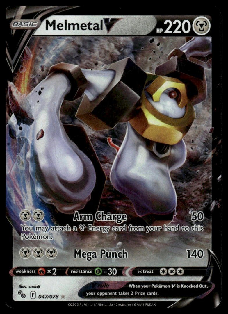 Pokémon TCG - Melmetal V (Pokémon GO 047) - GameOn.games