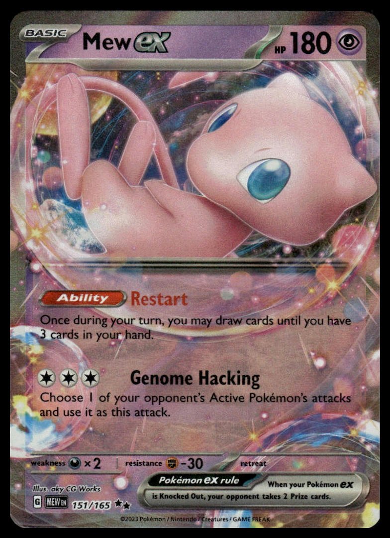 Pokémon TCG - Mew ex (151 151) - GameOn.games