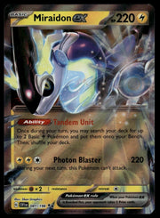 Pokémon TCG - Miraidon ex (Scarlet & Violet 081) - GameOn.games