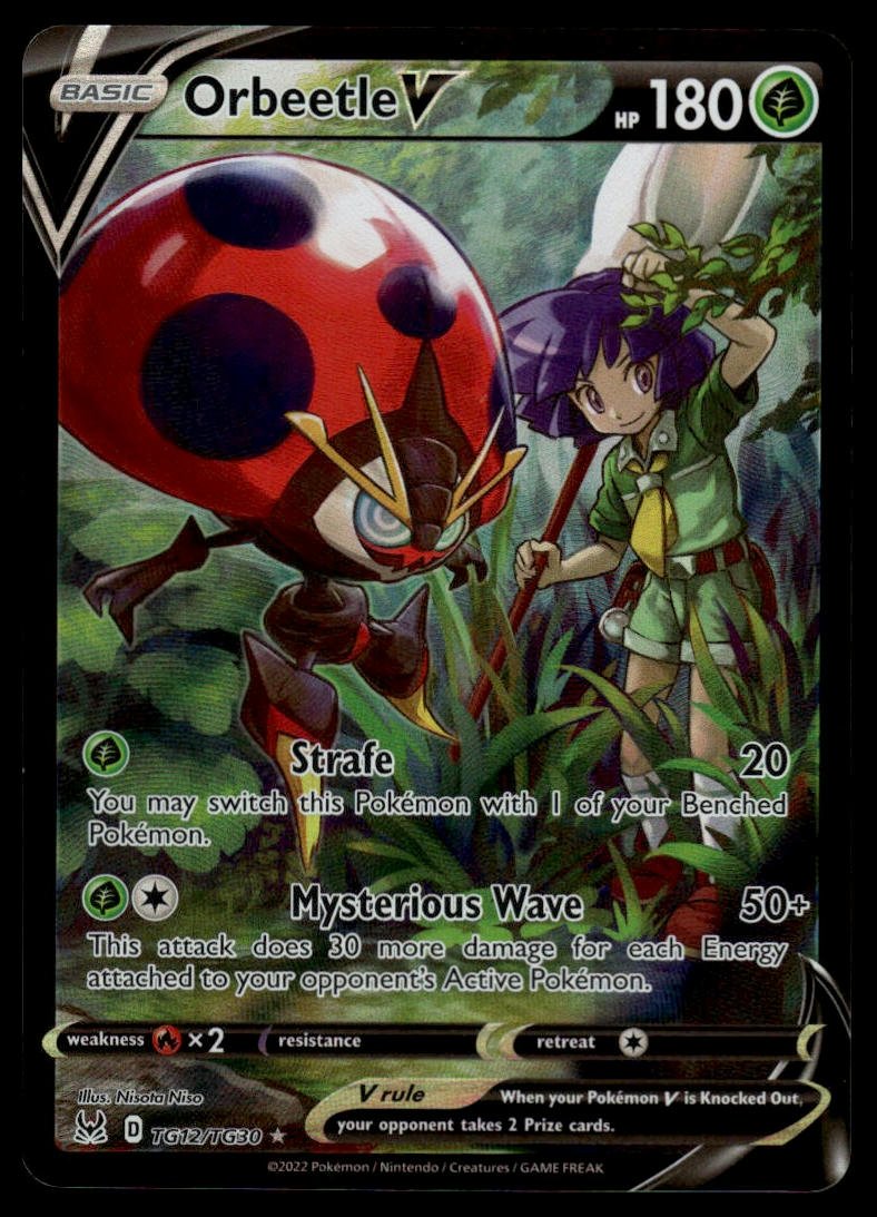 Pokémon TCG - Orbeetle V (Lost Origin TG12) - GameOn.games