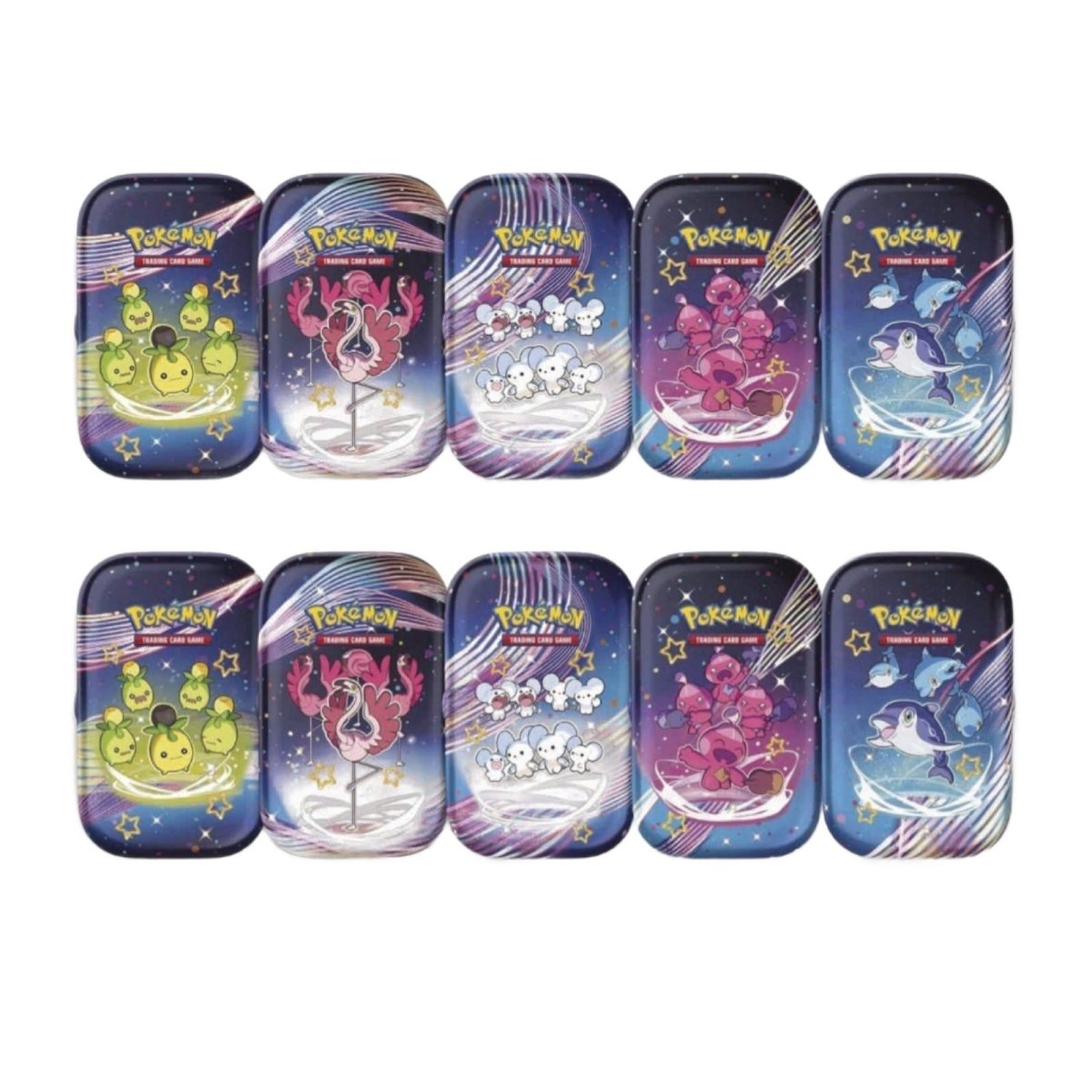 Pokémon TCG: Paldean Fates Mini Tin Sealed Box - 10 Tins - GameOn.games