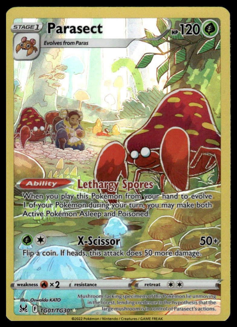 Pokémon TCG - Parasect (Lost Origin TG01) - GameOn.games