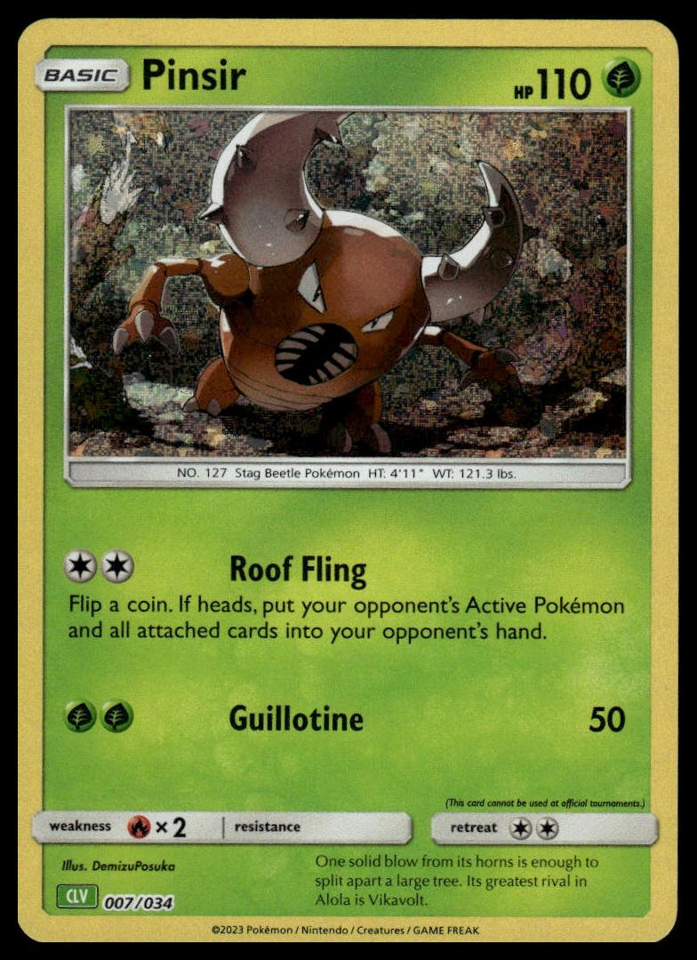 Pokémon TCG - Pinsir (Trading Card Game Classic 007 CLV) - GameOn.games