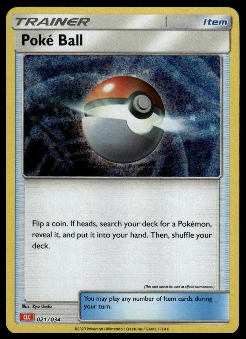 Pokémon TCG - Poké Ball (Trading Card Game Classic 021 CLC) - GameOn.games