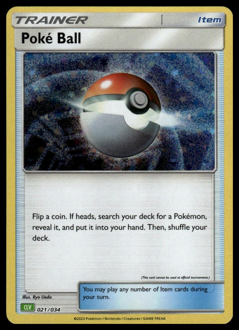Pokémon TCG - Poké Ball (Trading Card Game Classic 021 CLV) - GameOn.games