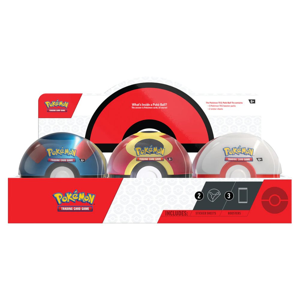Pokémon TCG: Pokéball Tin (2025) - GameOn.games