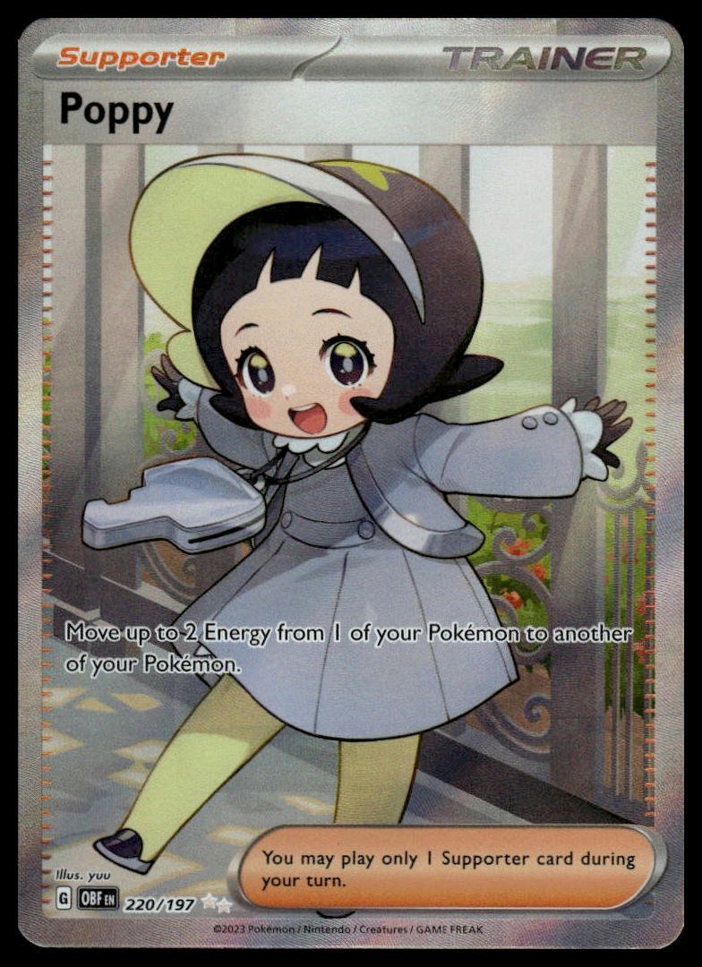 Pokémon TCG - Poppy (Obsidian Flames 220) - GameOn.games