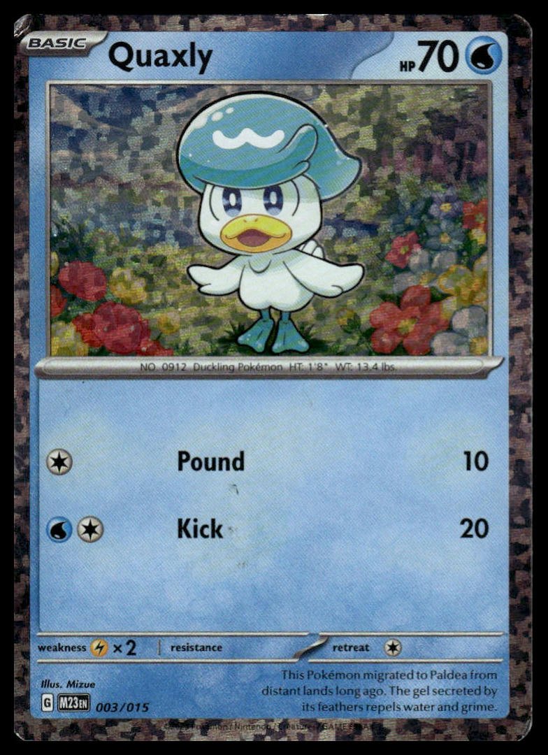 Pokémon TCG - Quaxly (SVP Black Star Promos 003) - GameOn.games