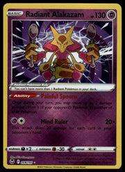 Pokémon TCG - Radiant Alakazam (Silver Tempest 059) - GameOn.games