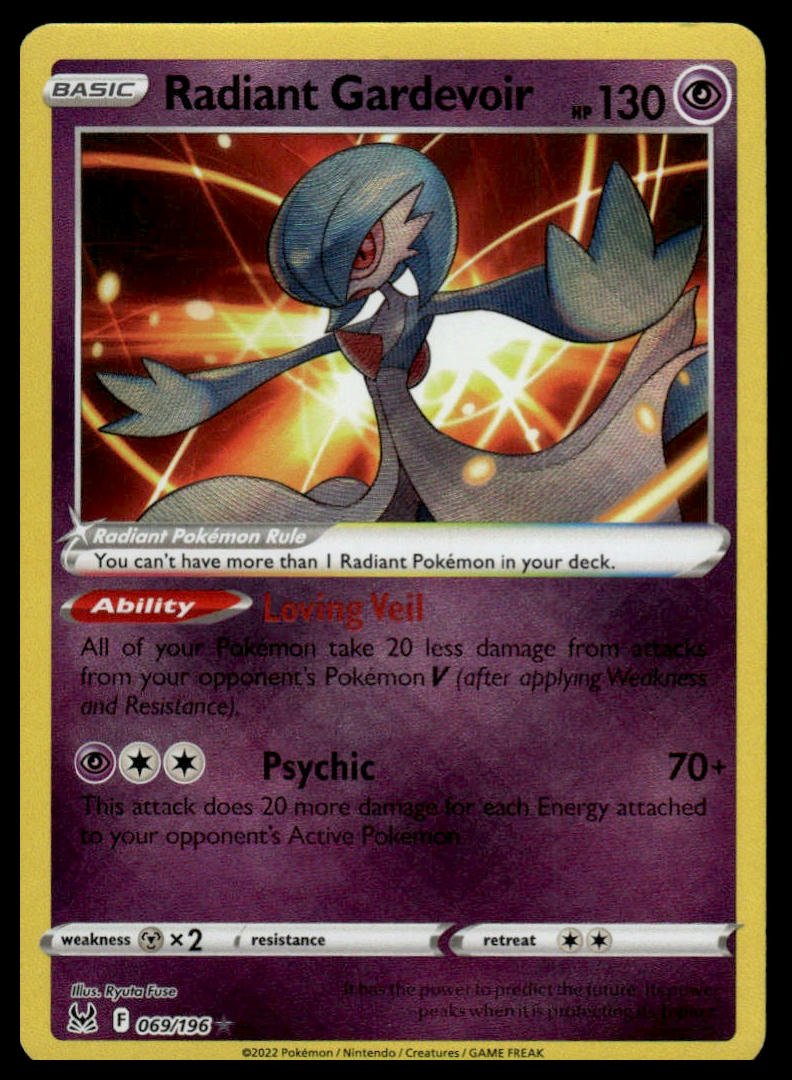 Pokémon TCG - Radiant Gardevoir (Lost Origin 069) - GameOn.games