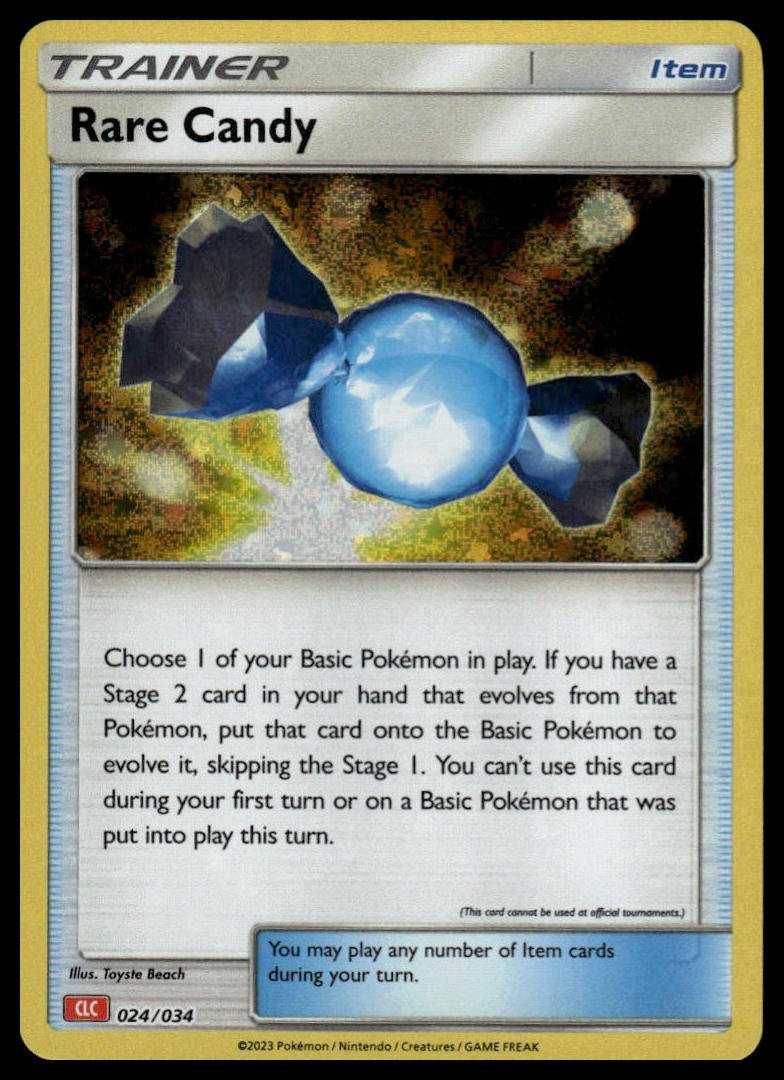 Pokémon TCG - Rare Candy (Trading Card Game Classic 024 CLC) - GameOn.games