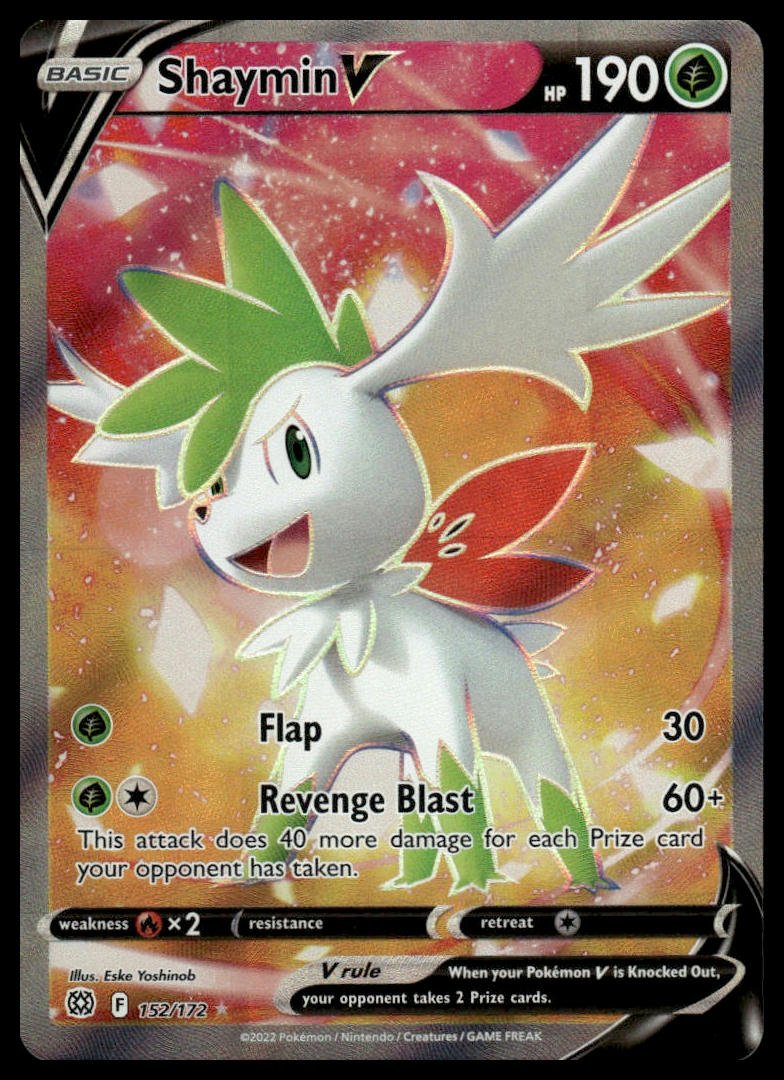 Pokémon TCG - Shaymin V (Brilliant Stars 152) - GameOn.games