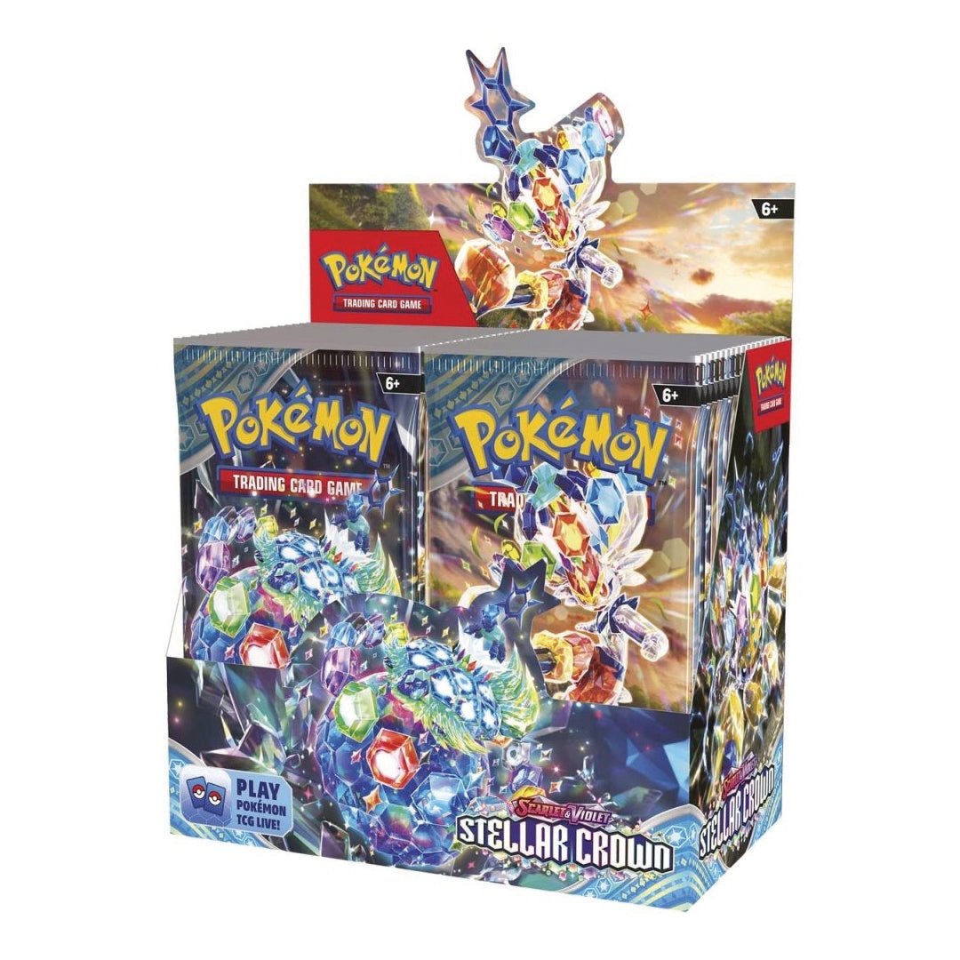 Pokémon TCG: stellar Crown Booster Box (36 Packs) - GameOn.games