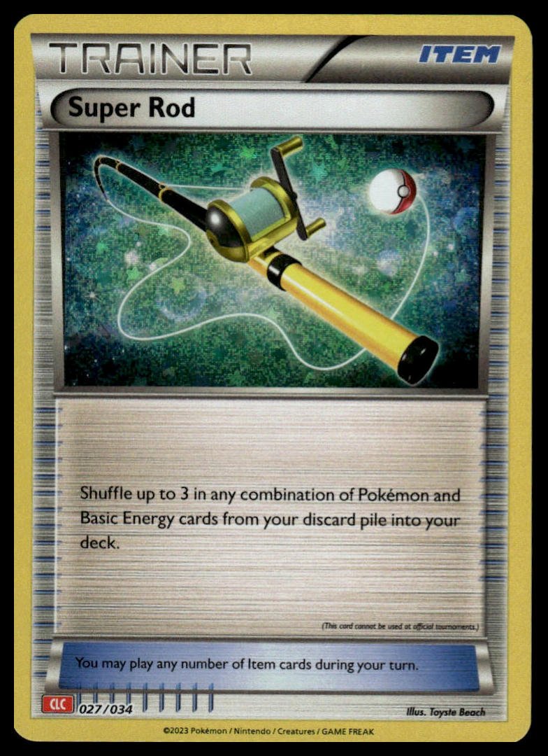 Pokémon TCG - Super Rod (Trading Card Game Classic 027 CLC) - GameOn.games