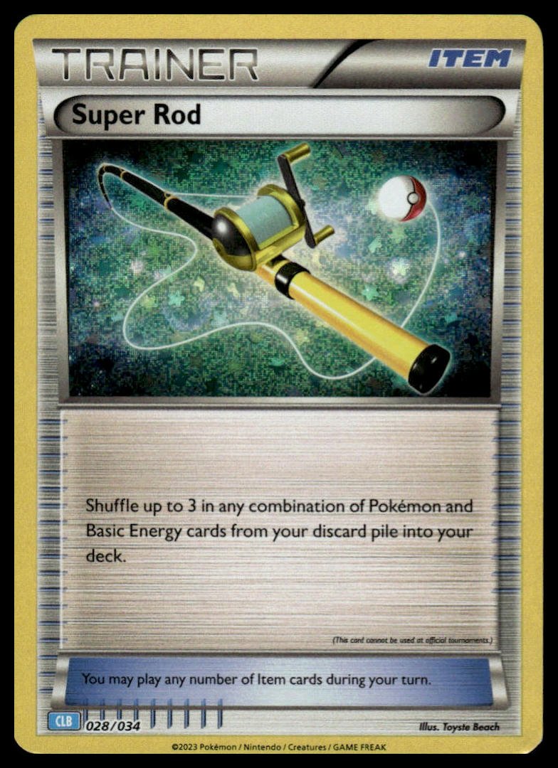 Pokémon TCG - Super Rod (Trading Card Game Classic 028 CLB) - GameOn.games