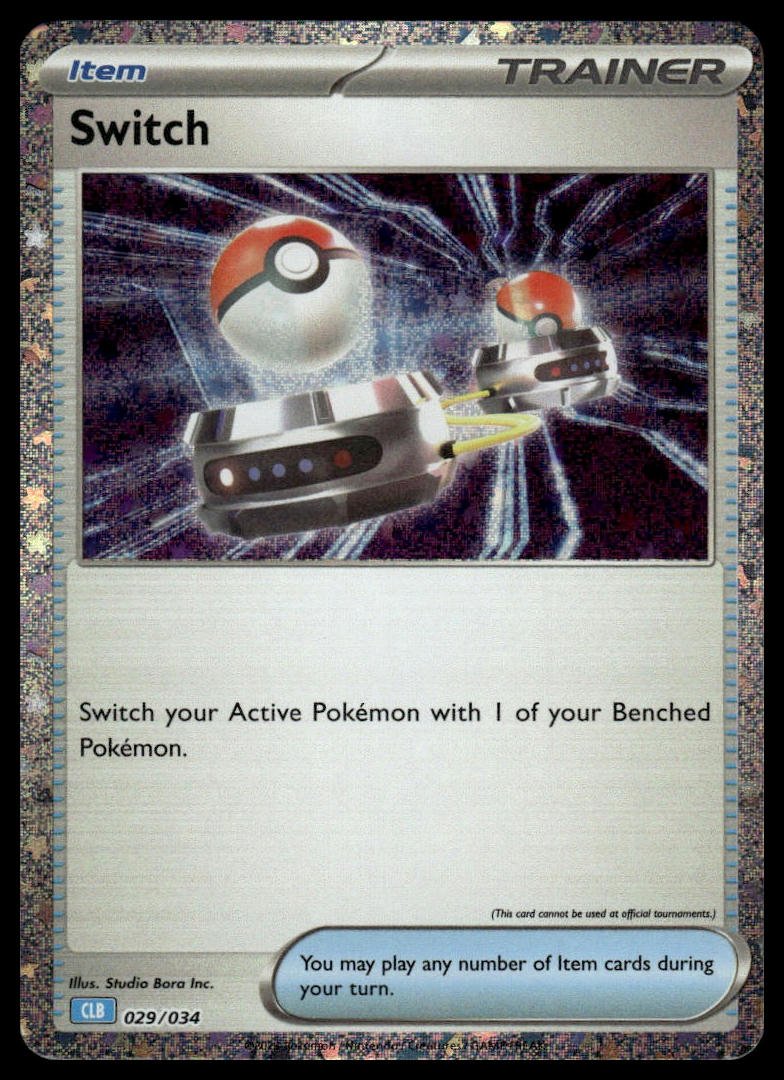 Pokémon TCG - Switch (Trading Card Game Classic 029 CLB) - GameOn.games