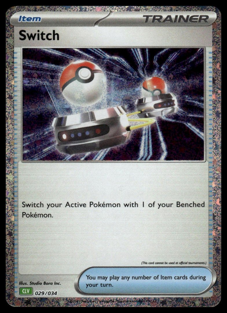 Pokémon TCG - Switch (Trading Card Game Classic 029 CLV) - GameOn.games
