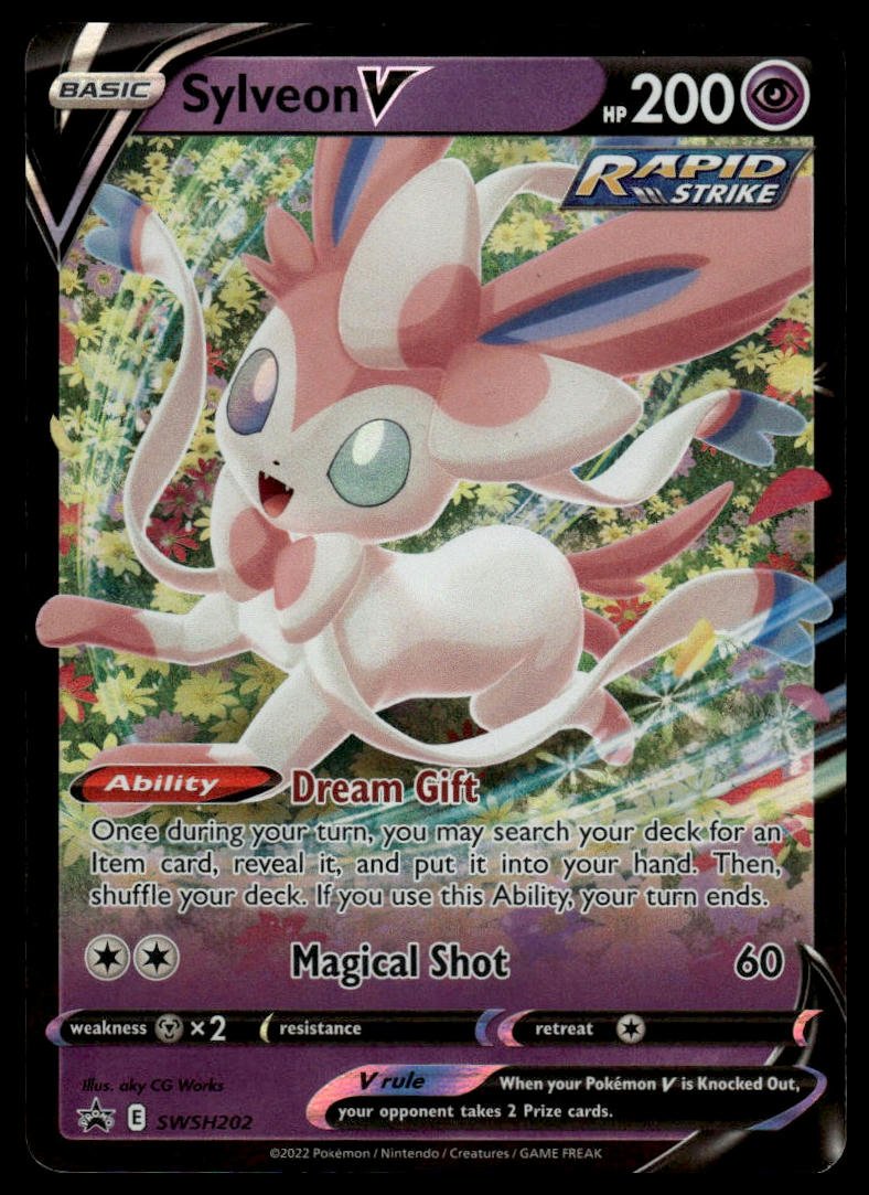 Pokémon TCG - Sylveon V (SWSH Black Star Promos SWSH202) - GameOn.games