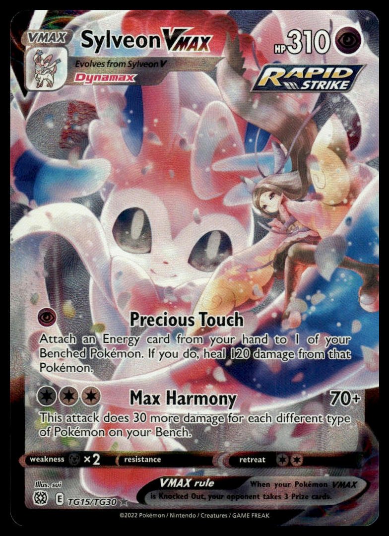 Pokémon TCG - Sylveon VMAX (Brilliant Stars TG15) - GameOn.games