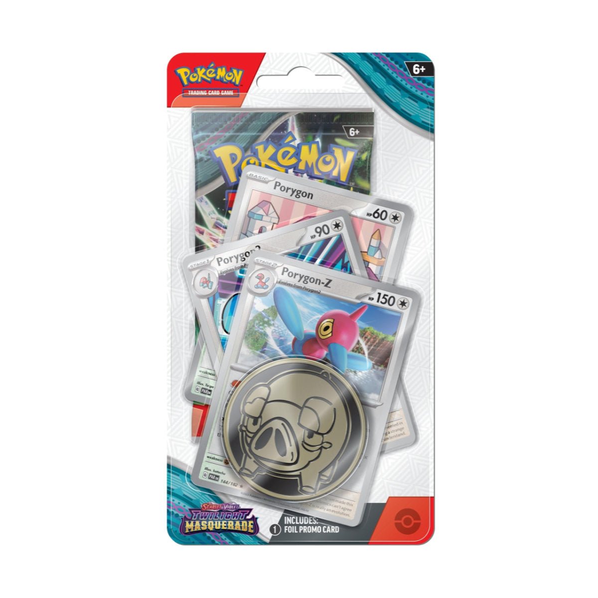 Pokémon TCG: Twilight Masquerade Premium Checklane Blister - Porygon - Z - GameOn.games