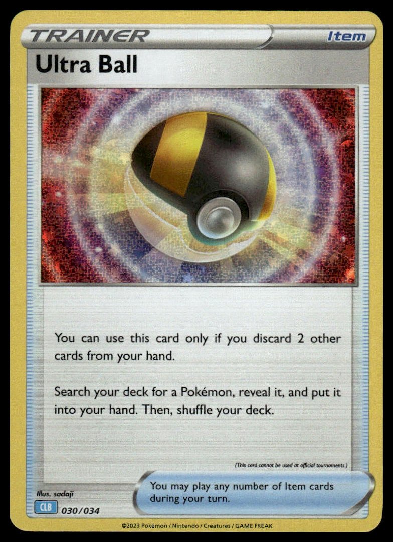 Pokémon TCG - Ultra Ball (Trading Card Game Classic 030 CLB) - GameOn.games