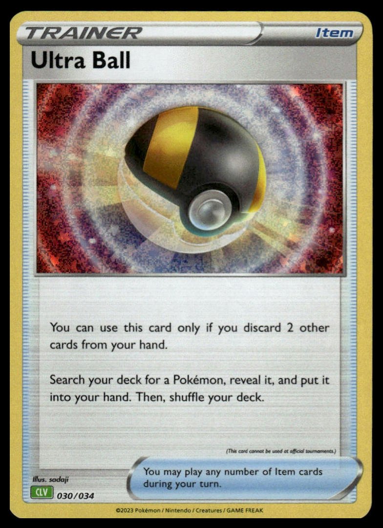 Pokémon TCG - Ultra Ball (Trading Card Game Classic 030 CLV) - GameOn.games