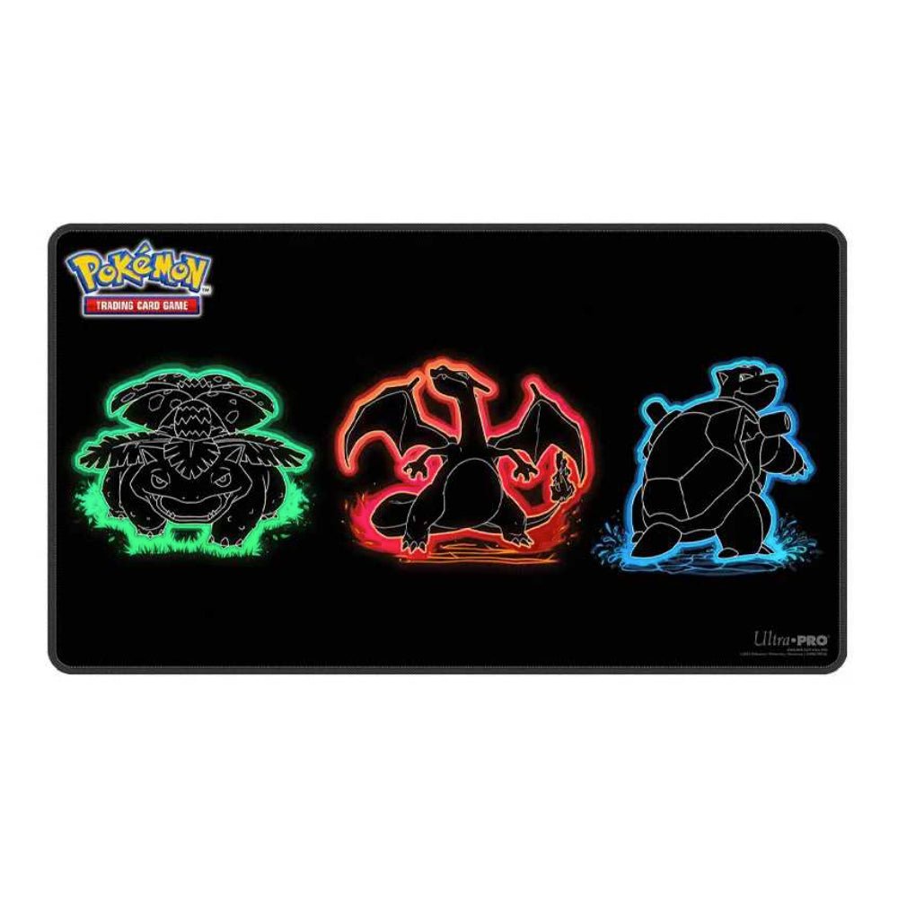 Pokémon TCG: Ultra Pro Neon Kanto Foil Playmat - GameOn.games