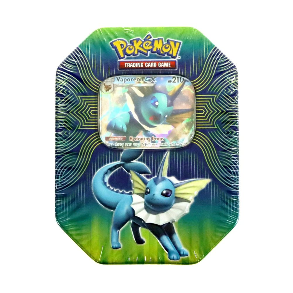 Pokémon TCG: Vaporeon GX Tin (Reprint) - GameOn.games