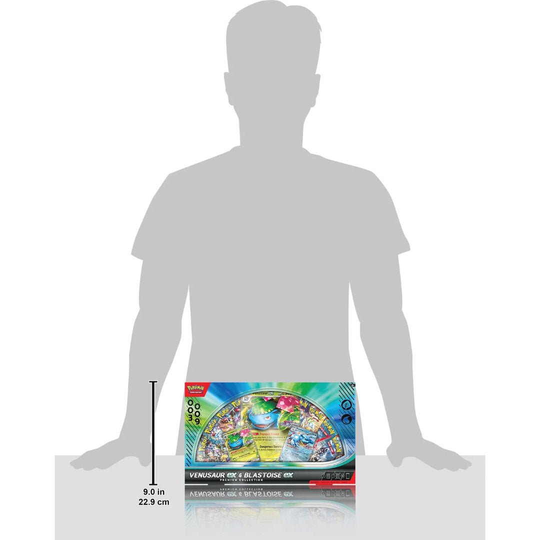 Pokémon TCG: Venusaur & Blastoise ex Premium Collection - GameOn.games