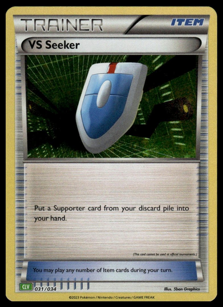 Pokémon TCG - VS Seeker (Trading Card Game Classic 031 CLV) - GameOn.games