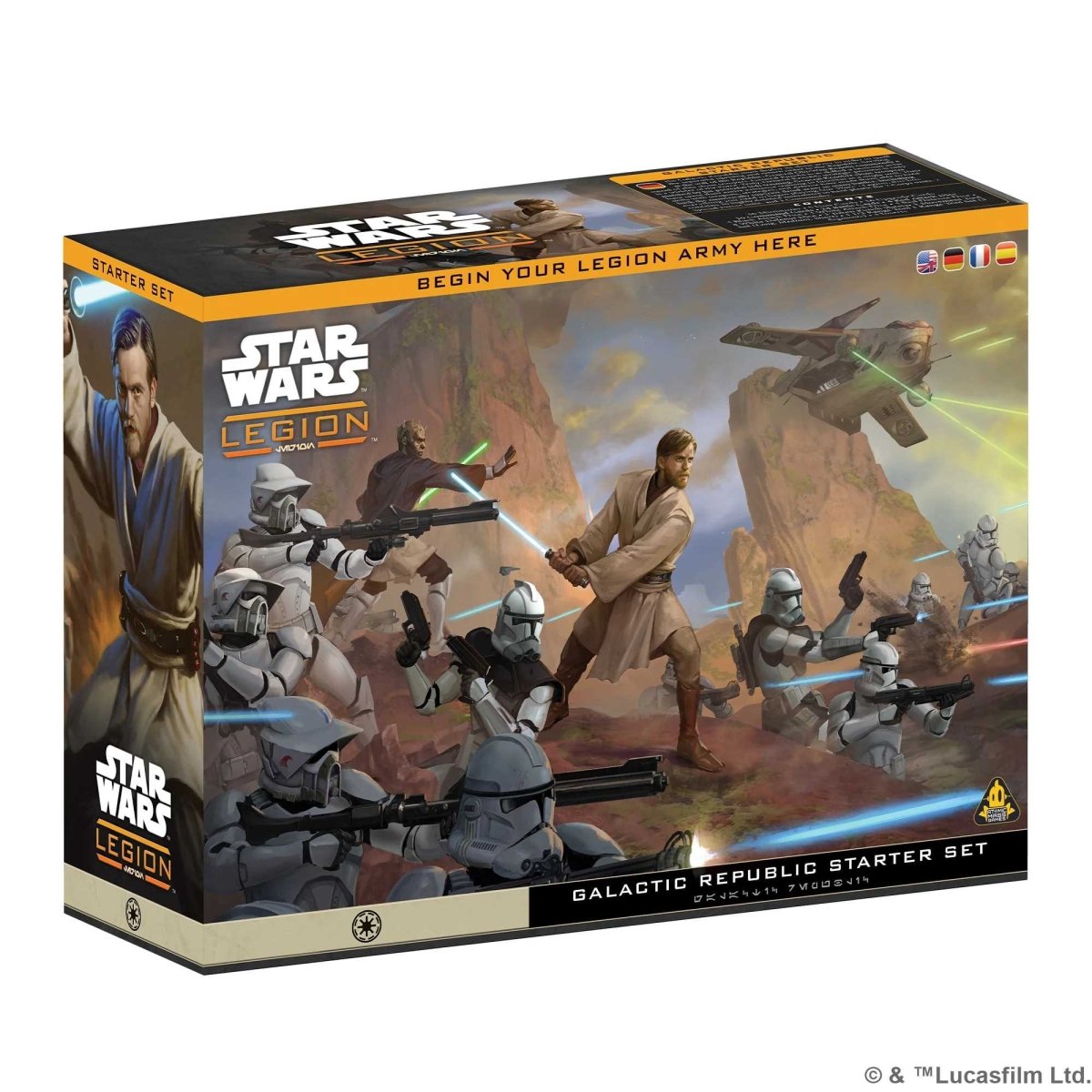 Star Wars: Legion - Galactic Republic Starter Set - GameOn.games