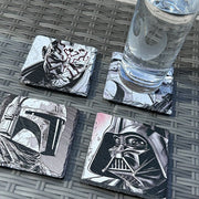 Star Wars Slate Coasters - May The Force Be With You Set of 4 1 - GameOn.games