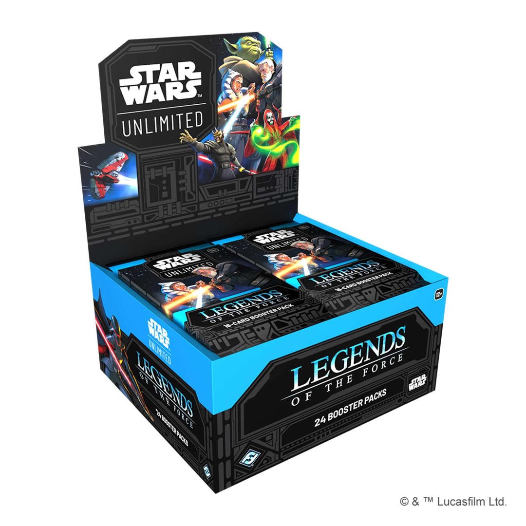 Star Wars: Unlimited Legends of the Force Booster Box - GameOn.games