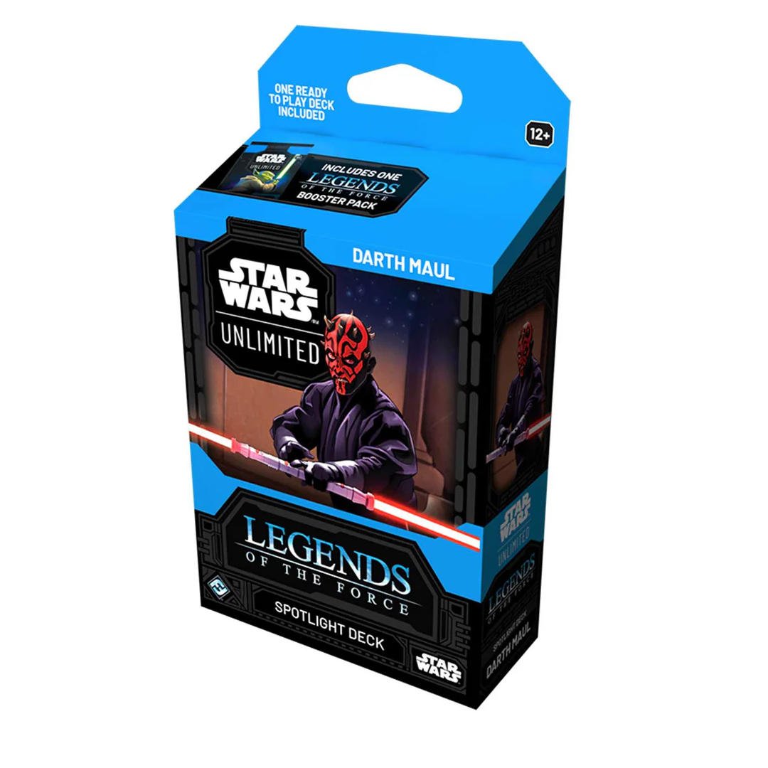 Star Wars: Unlimited Legends of the Force Spotlight Deck - Darth Maul - GameOn.games