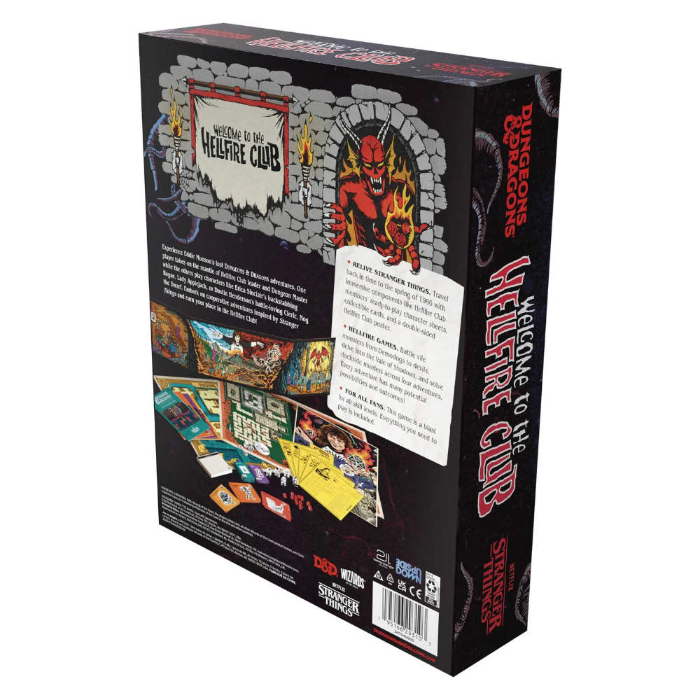 Stranger Things - Welcome to the Hellfire Club: Dungeons & Dragons - GameOn.games