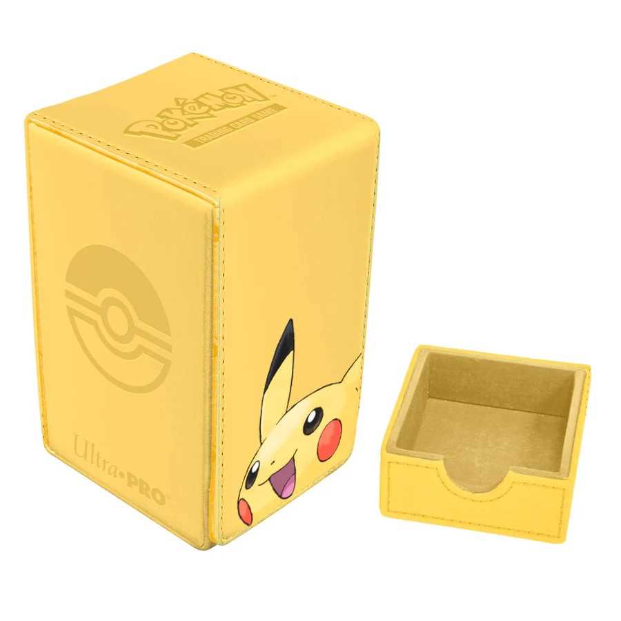 Ultra Pro - Pokémon: Pikachu Alcove Tower Deck Box - GameOn.games