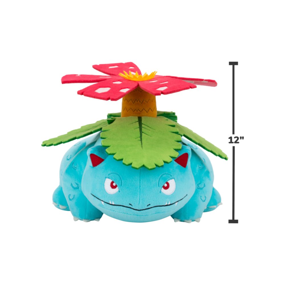Venusaur 12inch Plush - GameOn.games