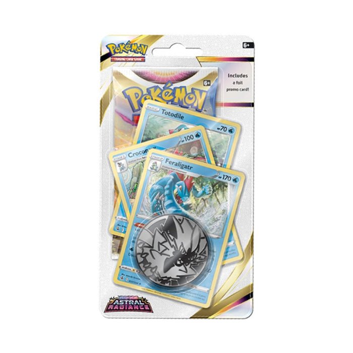 Astral Radiance Premium Checklane Blister - Totodile Evolution Line - GameOn.games
