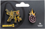 Borderlands 3 Pin Badge set - Iron Bear and Borderlands Smiley - GameOn.games