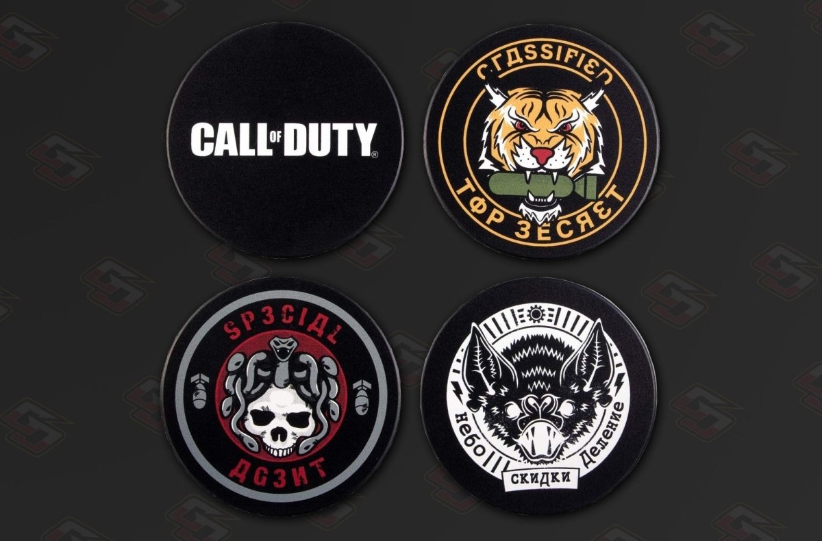 Call of Duty: Cold War Badge Coaster Set
