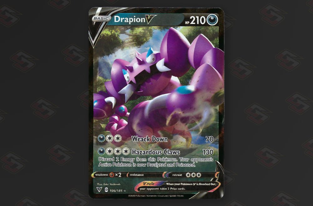 Drapion V 106/185 - Half Art Rare - GameOn.games