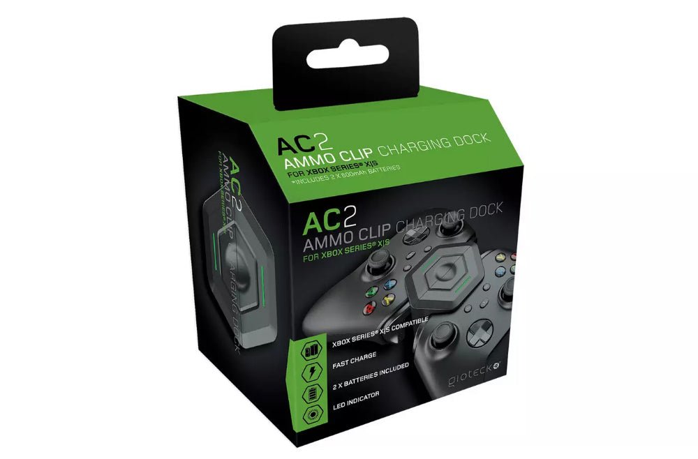 Gioteck AC-2 Ammo Clip Charging Station - Xbox Series X/S - GameOn.games