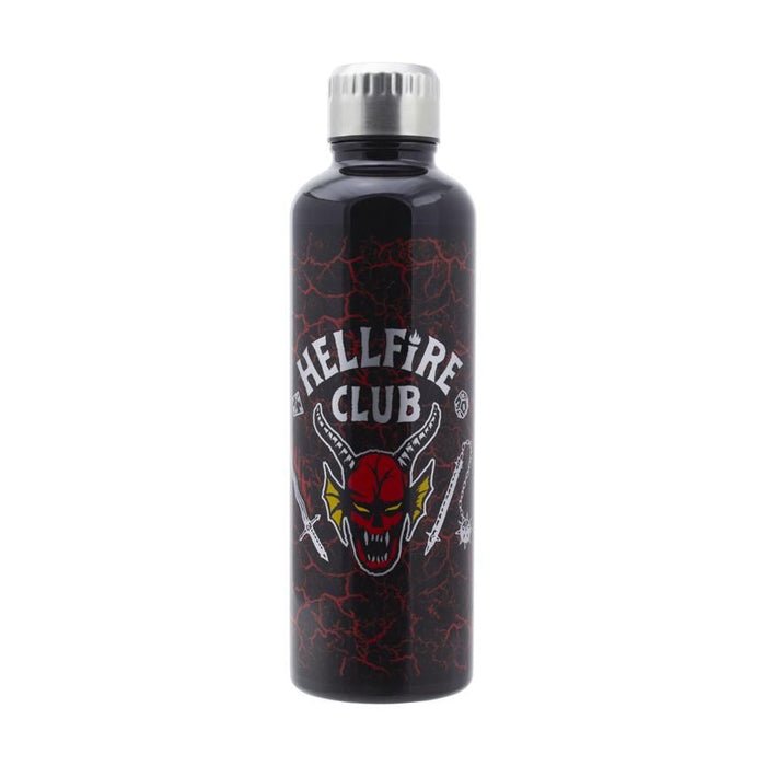 Hellfire Club Metal Water Bottle - Stranger Things - GameOn.games