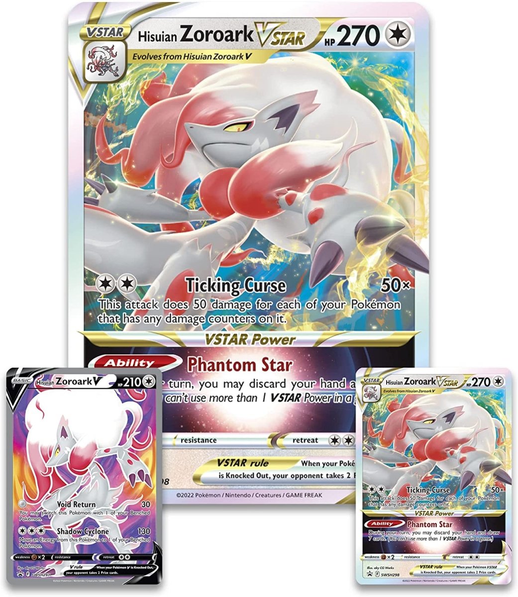 Hisuian Zoroark VSTAR Premium Collection - GameOn.games