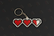 Life Hearts Keyring - GameOn.games